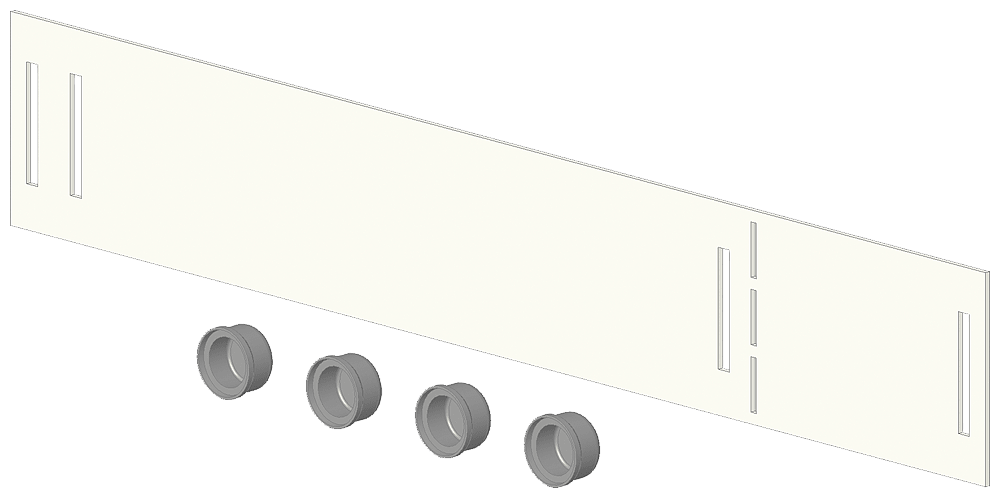SIEMENS - 3WA isolamento per esecuzione estraibile, a 3/4 poli 8PQ60007BA28