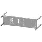 SIEMENS - piastra di montaggio 3VA12 (250A), a 3 o 4 poli, installazione fissa, tecnica ad innesto, modulo inseribile, RCD: con; A: 200mm, La: 800mm