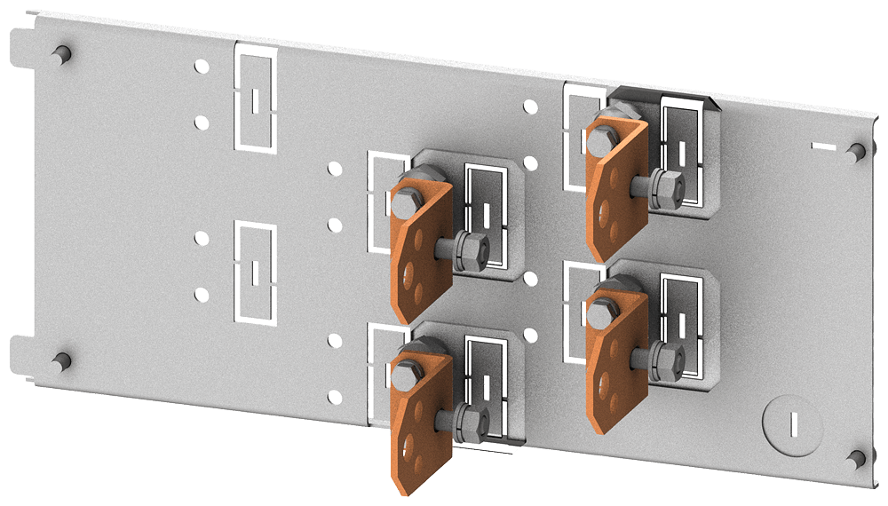 SIEMENS - Collegamento cavi 3VA12 (250A) A: 200mm esecuzione fissa, zoccolo da innesto