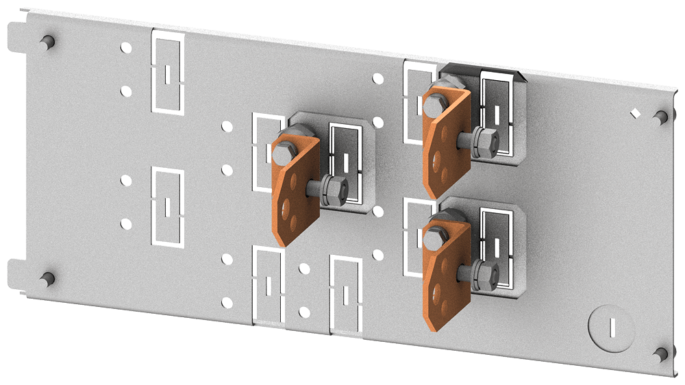 SIEMENS - Collegamento cavi 3VA22 (250A) A: 200mm esecuzione fissa, zoccolo da innesto 8PQ60008BA16