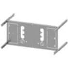 SIEMENS - piastra di montaggio 3VA13 (400A), 3VA14 (630A), 3VA23 (400A), 3VA24 (630A), a 4 poli, installazione fissa, RCD: senza, A: 250 mm, La: 600mm