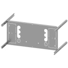 SIEMENS - piastra di montaggio 3VA13 (400A), 3VA14 (630A), 3VA23 (400A), 3VA24 (630A), a 4 poli, tecnica ad innesto, modulo inseribile, RCD: senza, A: 250 mm...