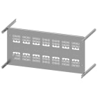 SIEMENS - piastra di montaggio 3VA10 (100A), 3VA11 (160A), a 3 poli, installazione fissa, tecnica ad innesto, RCD: con; A: 350mm, La: 800mm