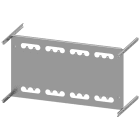 SIEMENS - piastra di montaggio 3VA13 (400A), 3VA14 (630A), 3VA23 (400A), 3VA24 (630A), a 3 poli, tecnica ad innesto, RCD: senza, A: 450mm, La: 800mm