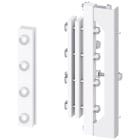 SIEMENS - Collegamento sbarra di distribuzione verticale, 3VA27 (1600A), esecuzione fissa, a 3/4 poli, A: 450mm