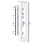 SIEMENS - Collegamento sbarra di distribuzione verticale, 3VA27 (1600A), esecuzione estraibile, a 3/4 poli, A: 450mm 8PQ60014BA66