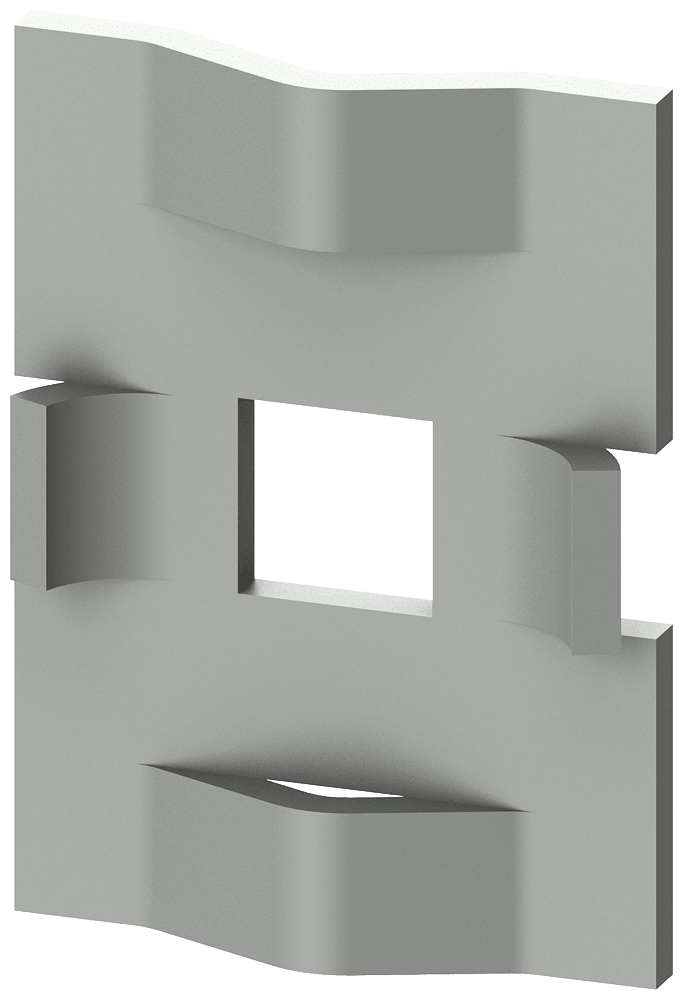 SIEMENS - Clip per sbarre, 1 confezione=20 pezzi 8PQ94000BA02