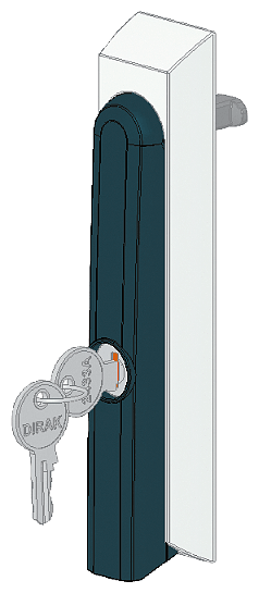 SIEMENS - Leva girevole con cilindro a dischi 8PQ94000BA07
