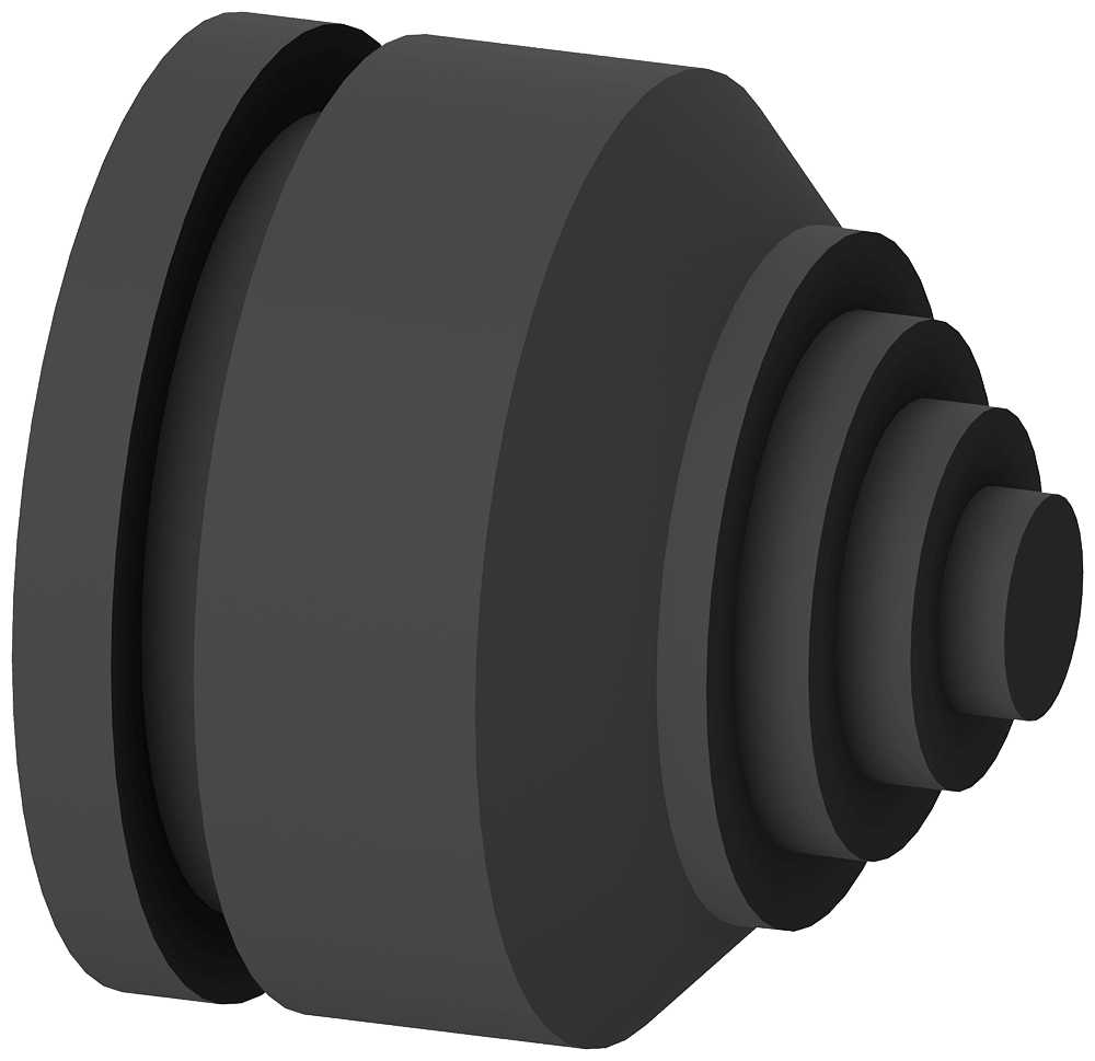 SIEMENS - Ingresso cavi, Øcavi=14...38 mm, Øinstallazione=46mm, 1 confezione=6 pezzi 8PQ94000BA33