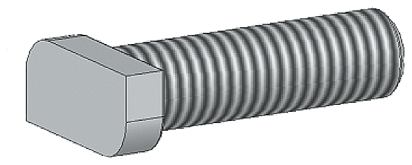 SIEMENS - SIVACON S4, vite con testa a martello M10x35, 1 confezione=100 pezzi