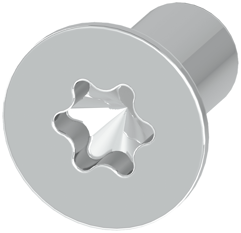 SIEMENS - SIVACON S4, vite a testa svasata M6x12 autofilettante, DIN 7500, 1 confezione=100 pezzi