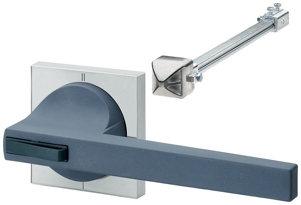 SIEMENS - ricambio per comando rotativo 8UC6 albero di prolunga, lunghezza 300 mm 12x 12mm, indurito
