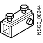 SIEMENS - Riduttore 8 mm/6 mm, parte di ricambio per comando rotativo bloccoporta 8UC7 8UC7058