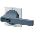 SIEMENS - Operatore colore grigio titanio/blu verde Basic, mostrina frontale colore grigio chiaro, parte di ricambio per comando porta 8UC73101BB