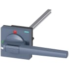 SIEMENS - Comando rotativo bloccoporta Standard, compensazione della tolleranza, 100x100, albero 12x12, Test-0-I