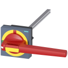 SIEMENS - Comando rotativo bloccoporta OFF di emergenza, compensazione della tolleranza, 100x100, albero 12x12, 0-I
