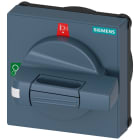 SIEMENS - Operatore con mostrina frontale standard, dimensioni 75x 75, per albero 8x 8, Test-0-I 8UD17312AF01