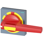 SIEMENS - Operatore con mostrina frontale arresto di emergenza senza compensazione della tolleranza, accessorio per: 3VA1/2