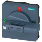 SIEMENS - Operatore con mostrina frontale standard con illuminazione, dimensioni 75x 75, per albero 8x 8