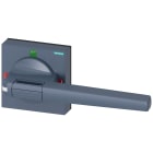 SIEMENS - Operatore con mostrina frontale standard, dimensioni 100 x 100, per albero 12x 12, I-0-II