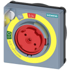 SIEMENS - Serratura a cilindro KABA con mostrina frontale, arresto di emergenza chiave numero 2, accessorio