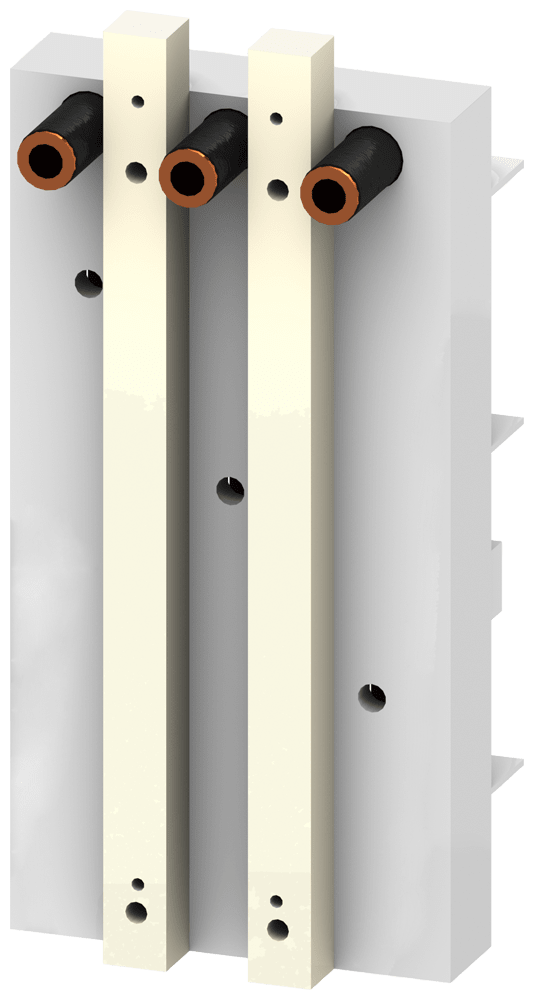 SIEMENS - Adattatore per sbarre collettrici SYS. UL 508 60 mm, sistema di sbarre collettrici 60 mm 8US12134AH00