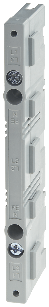 SIEMENS - Interasse sbarre, 60 mm, Supporto per sbarre collettrici, 3P+N+PE