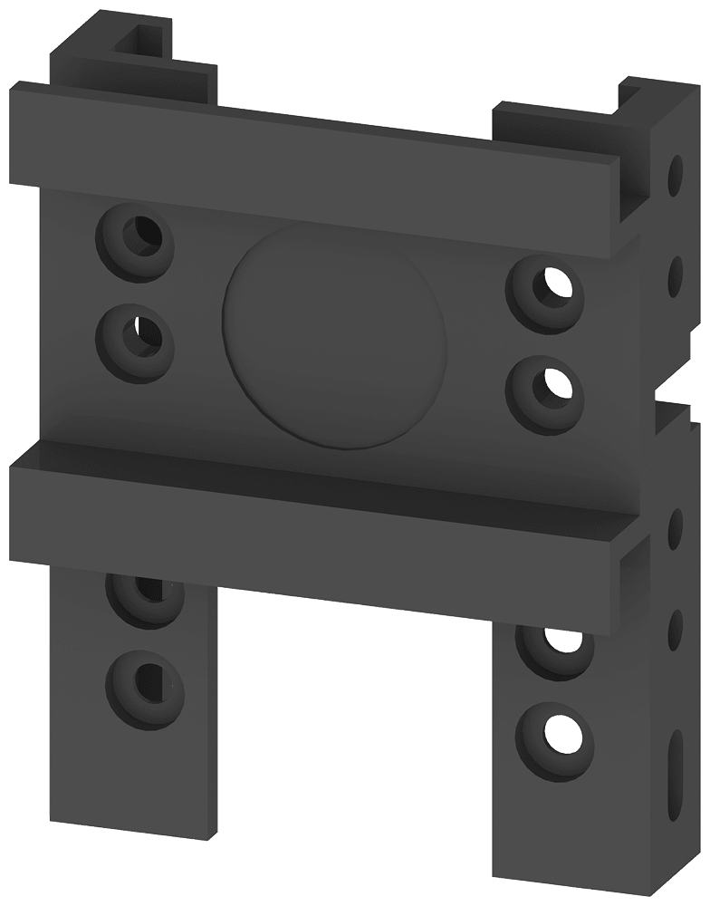 SIEMENS - Sistema di sbarre collettrici, accessori, interasse sbarre 60mm, guida portante 35mm
