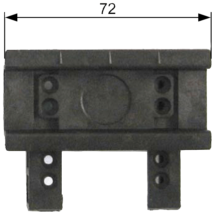 SIEMENS - Sistema di sbarre collettrici, accessori, interasse sbarre 60mm, guida portante 35mm