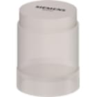 SIEMENS - Elemento luce fissa, con LED integrato, trasparente, AC/DC 24 V, diametro 50 mm