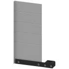 SIEMENS - Colonnine di segnalazione 8WD4. Accessori, pannelli serigrafati con materiale di fissaggio 8WD44080FA