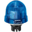 SIEMENS - Luce di segnalazione, elemento luce lampeggiante, con LED integrato, colore blu, AC/DC 24 V
