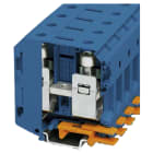 SIEMENS - Morsetto, collegamento a vite, morsetto passante, 70 mm², blu