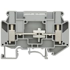 SIEMENS - Morsetto di misura sezionabile, 6 mm², grigio fissaggio a vite, 2 punti di collegamento, morsetto sezionabile 6 mm²