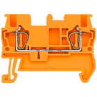 SIEMENS - Morsetto passante con collegamento a molla, sezione: 1,5 mm², larghezza: 4,2 mm