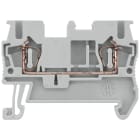 SIEMENS - Morsetto passante con collegamento a molla, sezione: 0,08 ... 2,5 mm², larghezza: 5,2 mm