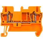 SIEMENS - Morsetto passante con collegamento a molla, sezione: 2,5 mm², larghezza: 5,2 mm