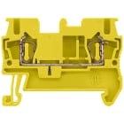 SIEMENS - Morsetto passante con collegamento a molla, sezione: 4 mm², larghezza: 5,2 mm