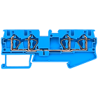 SIEMENS - Morsetto passante con collegamento a molla, 4 punti di collegamento 8WH20040AG01