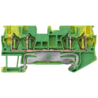 SIEMENS - Morsetto per conduttore di protezione con collegamento a molla, 4 punti di collegamento 8WH20040CE07