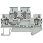 SIEMENS - Morsetto a due piani con collegamento a molla, in alto N in basso L