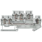 SIEMENS - Morsetto a due piani, con potenziale collegato, con collegamento a molla, 3 punti di collegamento 8WH20220AF00