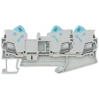 SIEMENS - Morsetto passante con collegamento rapido, 3 punti di collegamento