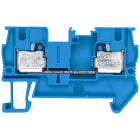 SIEMENS - Morsetto passante, 4 mm², larghezza 6,2 mm, blu 8WH60000AG01