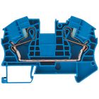 SIEMENS - Morsetto passante N, 16 mm², larghezza connessione IPO 12 mm, blu