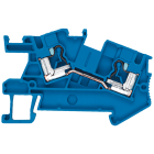 SIEMENS - Morsetto, attacco ad innesto iPo, morsetto per installazione, morsetto passante, 4 mm², blu