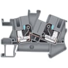 SIEMENS - Morsetto, attacco ad innesto iPo, morsetto per installazione, morsetto passante, 6 mm², grigio