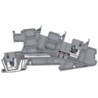 SIEMENS - Morsetto per installazione L 2,5 mm², larghezza 5,2 mm, grigio 8WH60014QF00