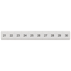 SIEMENS - Targhetta di siglatura, piatta, con 21-30, verticale, larghezza del morsetto: 5,2 mm, A: 6,4 mm