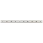 SIEMENS - Targhetta di siglatura, piatta, con 11-20, verticale, larghezza del morsetto: 10,2 mm